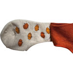 Loft  Women's No Show Fall Theme Pumpkin Graphic Two Pack Socks Photo 2