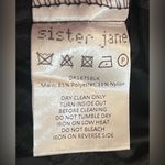 Sister Jane‎ Urban Outfitters Nora Jacquard Floral Mini Dress Size 6 (Medium) Black Photo 12