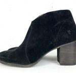 Frye  Womens Nora Zip Short Booties Black Suede Ankle Side Zip Closure Size 7.5 Photo 7