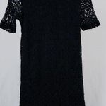Divided H&M Lace Sheath Black Dress Size 4 Photo 1