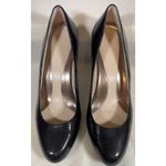Calvin Klein  Women’s Odette Black High Heel Platform Pump Faux Snakeskin 8.5 Photo 3