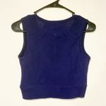 Athleta  Ujjayi Crop Tank Purple Seamless Stretchy Size Large/XL Photo 4