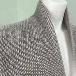 Eileen Fisher  Organic Peruvian Cotton Cardigan Small Photo 2