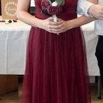 Lulus Lulu Maroon Dress Bridesmaid Photo 0