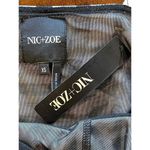 Nic+Zoe Black And White Jersey Moonlit Palm Sleeveless Fit And Flare Dress XS Photo 10