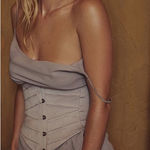 House Of CB  'Alexandria' Grey Floaty Maxi Dress NWOT‎ size XL Photo 0