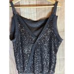 Free People Bodysuit Womens Medium Sequin Spark Party Event Concert 170/96A Photo 7