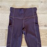 Fabletics - High Waist Pocket Leggings in Brown Photo 1