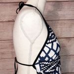 Seafolly  ModernTribe Bluesteel Deep V Maillot One Piece Swimsuit Size 8 Photo 2