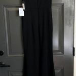 Lulus nwt black mermaid scoop back maxi dress Infinite Glory size small Photo 2