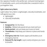 Lululemon Scuba Light Cotton Fleece in Garnet size 6 Photo 10