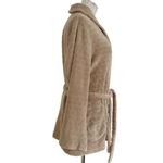 Miss Elaine Size XL Bath Robe Soft Beige Teddy Photo 3