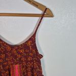 Free People  Burgundy Tank Top Photo 5