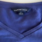 Lands' End VNeck Long Sleeve TShirt Purple Size 10-12 Photo 4