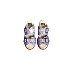 Freebird Caprice Purple Crocodile Print Heeled Sandals Size 9 Photo 3