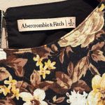Abercrombie & Fitch Floral Sleeveless Linen Blend Mini Dress - size Small Photo 4