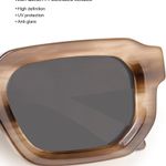 Stylish Brown Square Sunglasses Photo 2