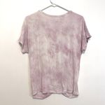 American Eagle  Soft & Sexy T Cinch Front Tee Lilac Lavender Purple Boho Cropped Photo 10