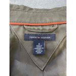 Tommy Hilfiger Olive Green Double Breasted Button Vintage 2013 Jacket Size 8 Photo 4