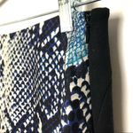 Diane Von Furstenberg  Python Print Pencil Skirt Black Photo 2