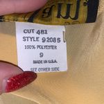 Jam California vintage yellow satin collared button Down shirt Size undefined Photo 6