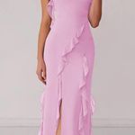 Azazie Pink Bridesmaid Dress Photo 0