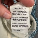 Altar'd State Vtg  Dress Womens S Teal Lace Overlay Peter Pan Collar Elegant Photo 8