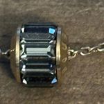 Henri Bendel Layered Stacking Crystal Pendant Necklace Photo 4