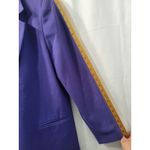Sag Harbor  Vintage Women's Blazer Jacket Size 10 Purple 100% Wool Classic Retro Photo 6