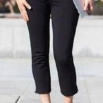 Betabrand Crop Classic Dress Pant Yoga Pants Black #W0249 W1424 Sz M Photo 1