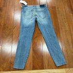 NWT AMO Twist Wash Jeans in Sweet Cheeks Women's Skinny Mid Rise Blue Denim 26 Photo 5