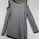 Style & Co  Sweater Cut Out Cold Shoulder Ribbed Long Sleeve XS Cowl Neck Photo 1