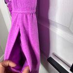 Lou & grey Purple Sleeveless Romper Drawstring Waist Casual Womens Size XS Photo 3