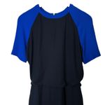 ALC Frank A.L.C. Betsee Knee Length Cut Out Dress Navy / Electric Blue size 4 Photo 3