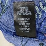 Lulus Lulu’s New You Royal Blue Floral Long Sleeve Mini Dress Photo 5