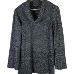 Alfani Women's Cowl Neck Marled Knit Sweater Long Sleeve Size M Photo 0