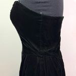 Vintage Velvet Corset Dress Lace Insert Climax by David Howard Black Size 2 Photo 6