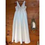 Lulus Blissfully Beloved Ivory Backless A-Line Maxi Dress Wedding Dress Size L Photo 1