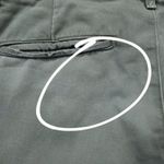 AG Adriano Goldschmied Tomboy Khaki Boyfriend Distressed Green Pants Size 27 Photo 2