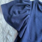 DKNY  Elegant Navy Blue Dress Photo 4