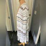 Chico's Chico’s Lightweight Zig Zag Long Line Cardigan Sweater Neutrals Photo 4