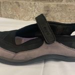 Ecco Black & Gray Leather Comfort Mary Janes sz 39 or US 8/8.5 Photo 7