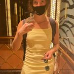 Yellow Short Sundress Photo 1