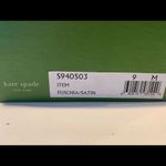 Kate Spade  Hot Pink Crystal Ankle Wrap Heal Sandal Photo 1