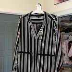 Jeans by Buffalo Stripes blouse by  size large Photo 1