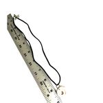 Natural Spiral Seashell Pendant Necklace on Black Cord Photo 7