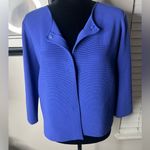 Armani Collezioni  cardigan snap sweater‎ 10 purple made in Italy Photo 7