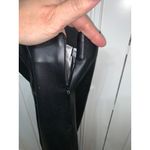 ZARA  Women's Black Faux Leather‎ Dress Pants Size Small Casual Stylish Photo 4