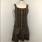 Anna Sui Brown Wool Jumper Dress Sz. 8 Photo 2