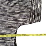 Cynthia Rowley TJX Dolman Sleeve Sharkbite Hem Black and White Top Size 2X Photo 7